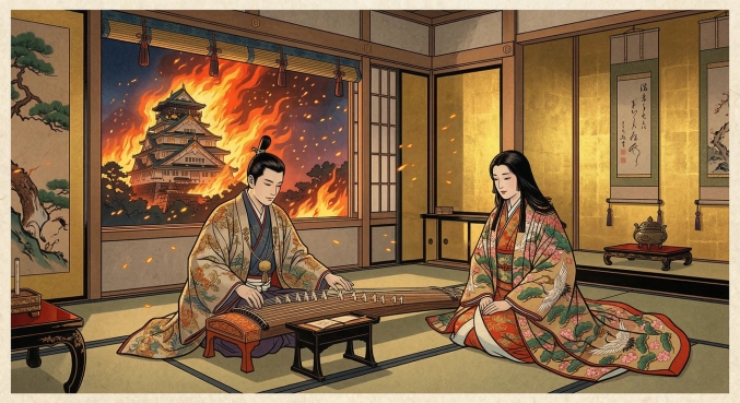 豊臣秀頼　～淀殿と琴弾きこれが終曲終焉譚～