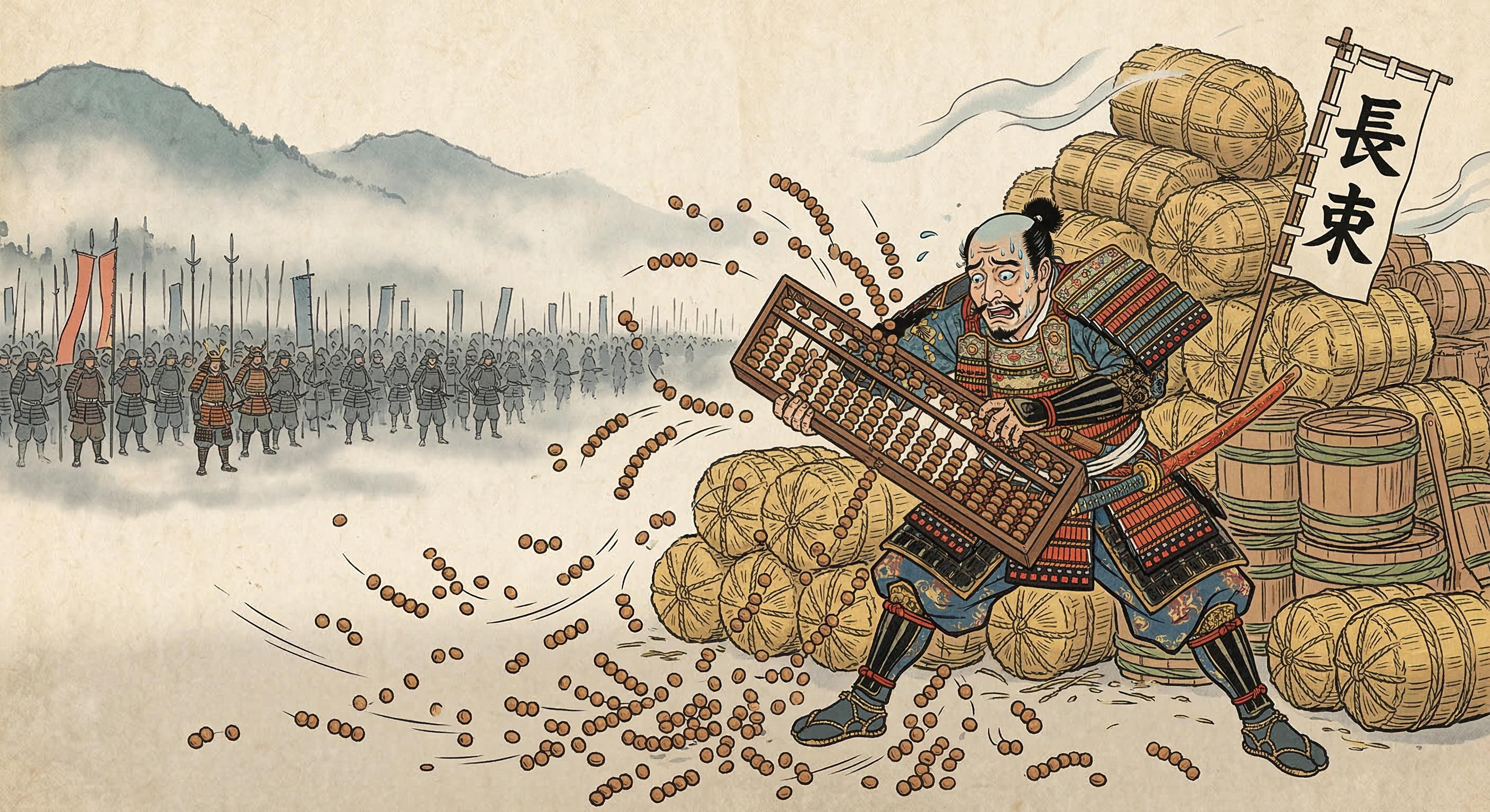 長束正家～関ヶ原で兵糧勘定誤り兵動かず～