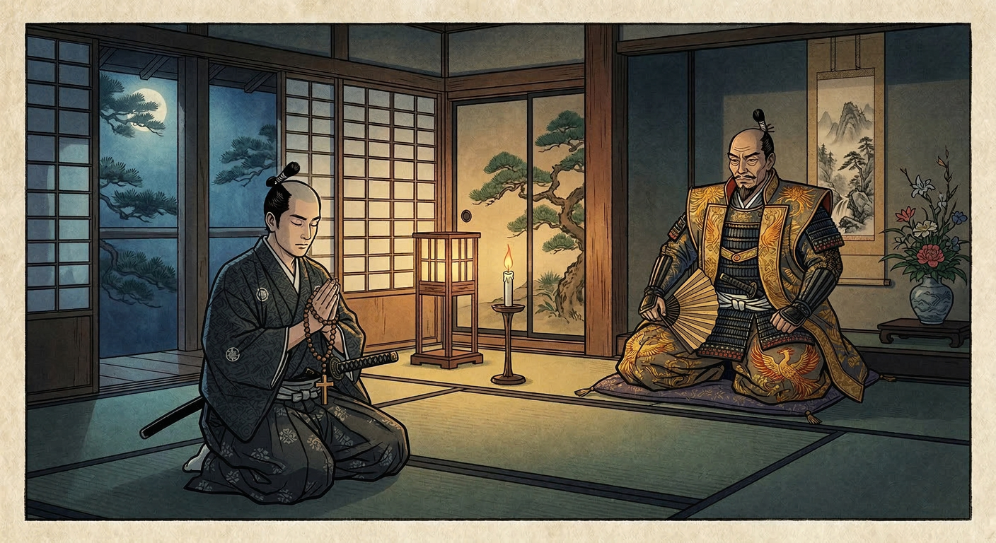 キリシタン右近所領没収（1587）