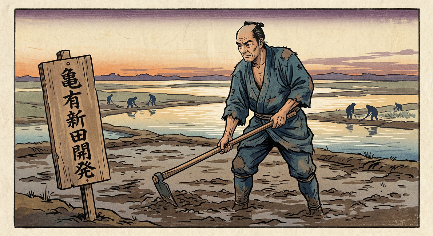 亀有新田開発（1609）