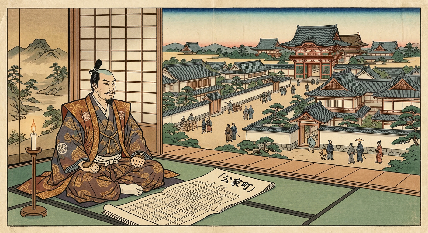 京・公家町地子免許（1587）