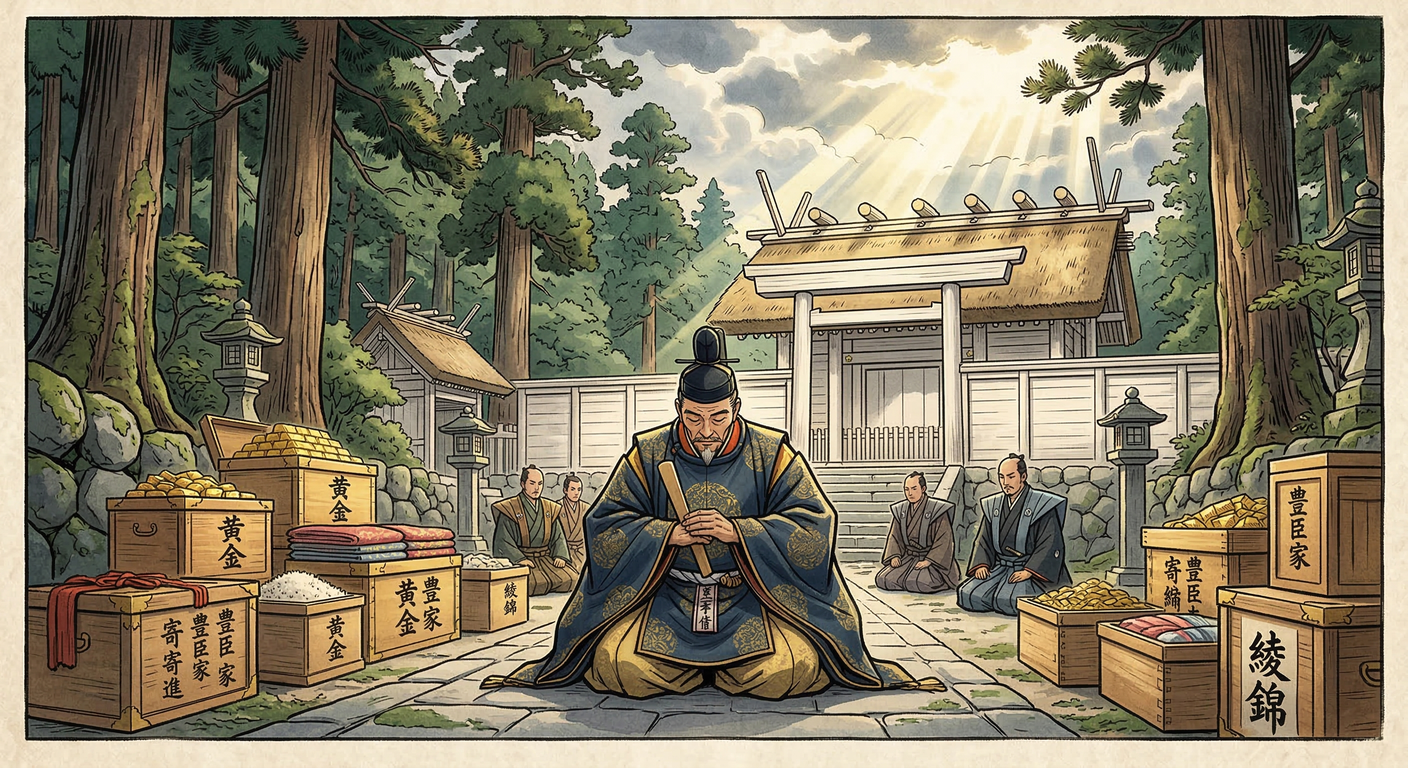 伊勢神宮修造料寄進（1590）