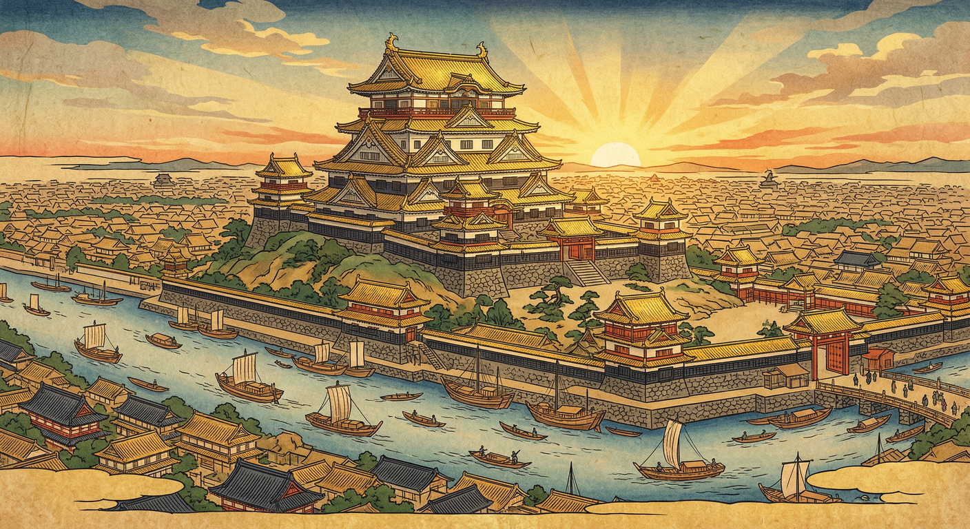 文禄3年（1594年）、秀吉は伏見城での居住を開始。秀頼誕生後の新政治中枢として築城・都市開発を進めた。秀次事件を経て権力集中を図るも、慶長伏見地震で被災。再建されるも後の徳川政権拠点となった。