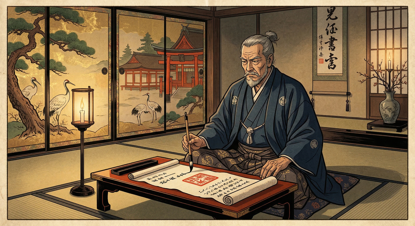 慶長5年、関ヶ原の戦い直後、徳川家康は豊臣秀頼の領地である住吉大社の社領を安堵。豊臣家の権威を切り崩し、自らの支配を畿内に浸透させる政治戦略。伝統と秩序の継承者として、寺社勢力を懐柔・統制した。