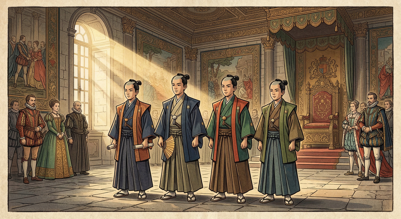 使節ローマ謁見（1585）