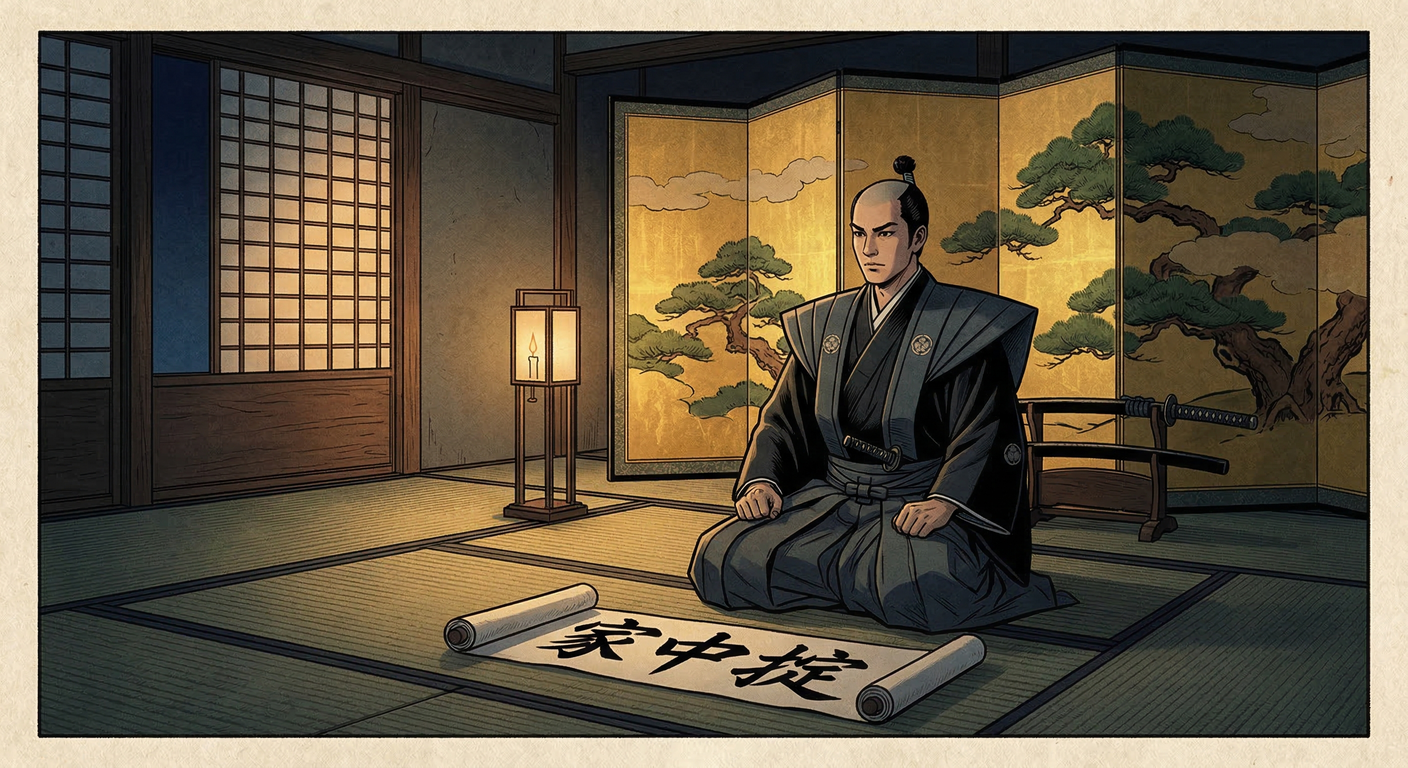 慶長七年、前田利長は家中掟を改訂。父利家死後、徳川圧力と内紛に苦悩し、母芳春院人質下向で危機回避。掟は戦国武士団を近世家臣団へ変革、百万石の礎を築いた。