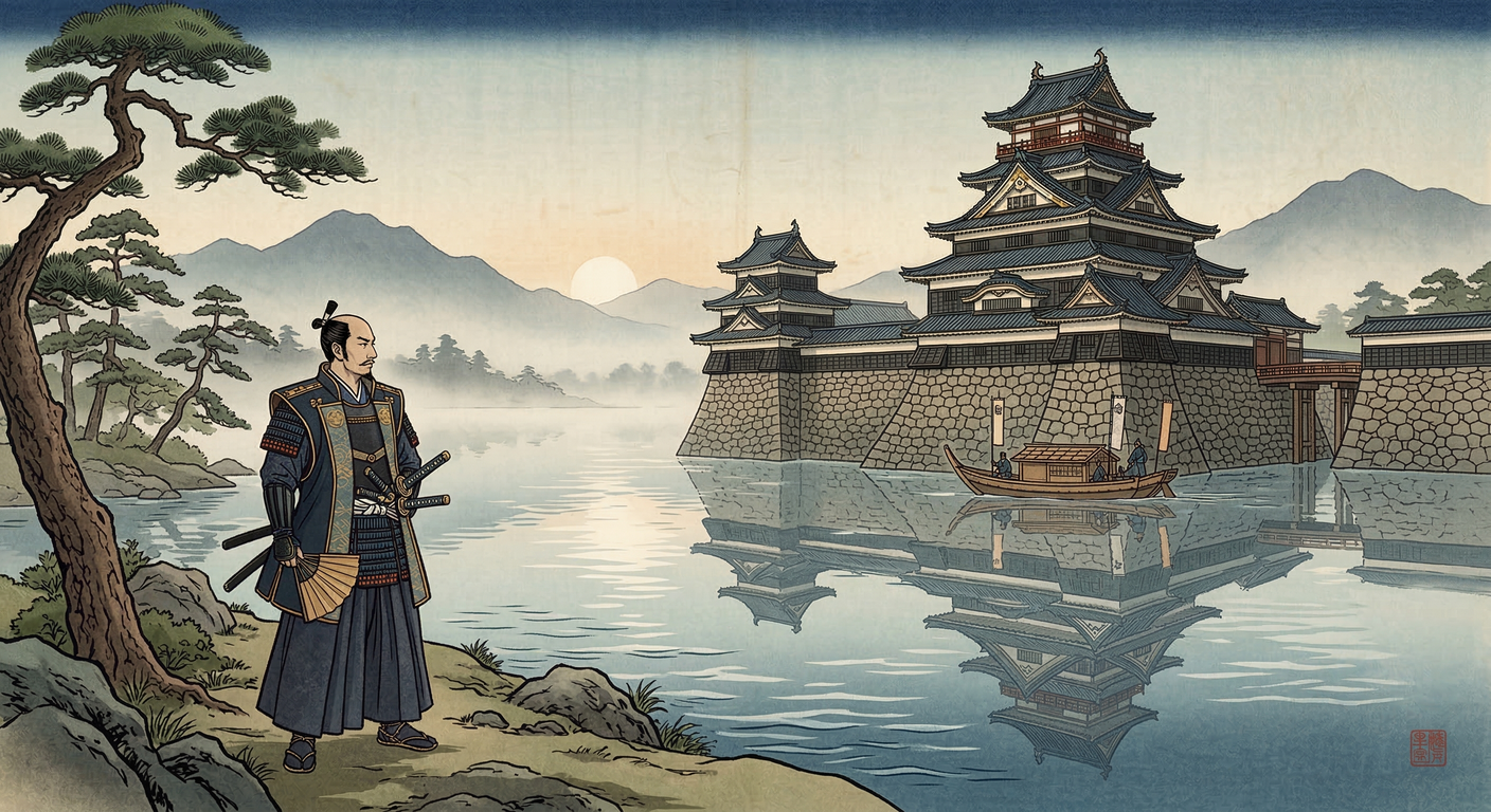 坂本城築城（1571）