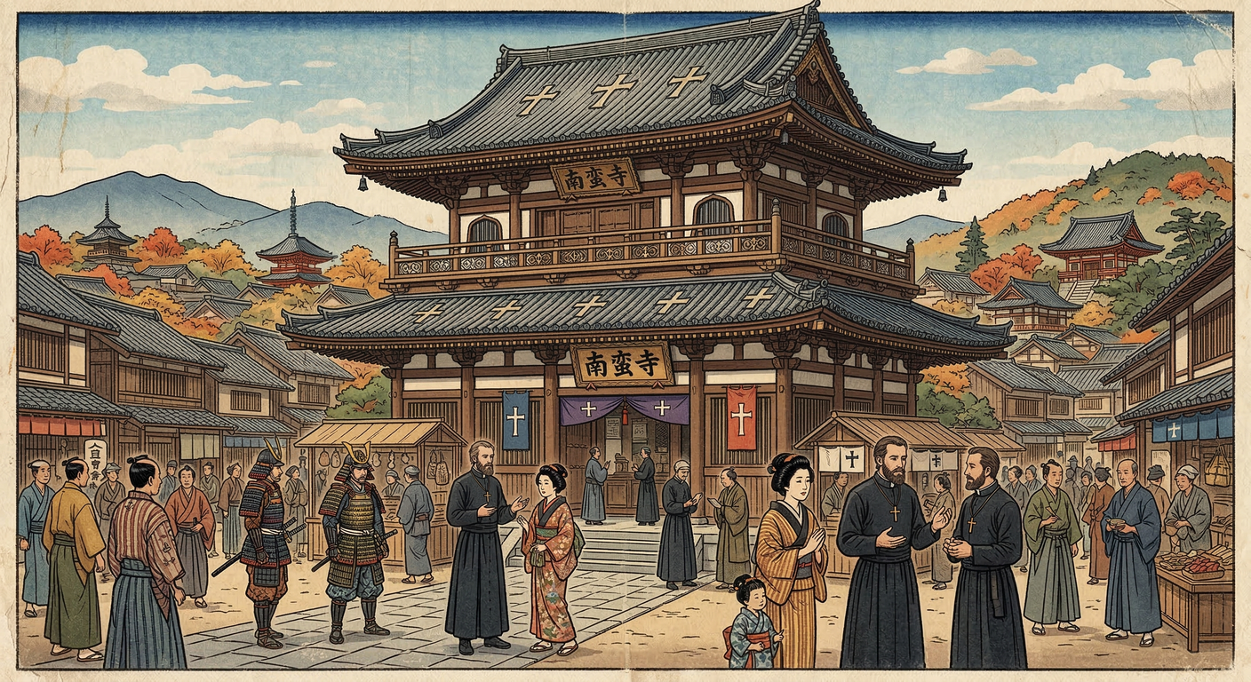 堺南蛮寺建立（1576）