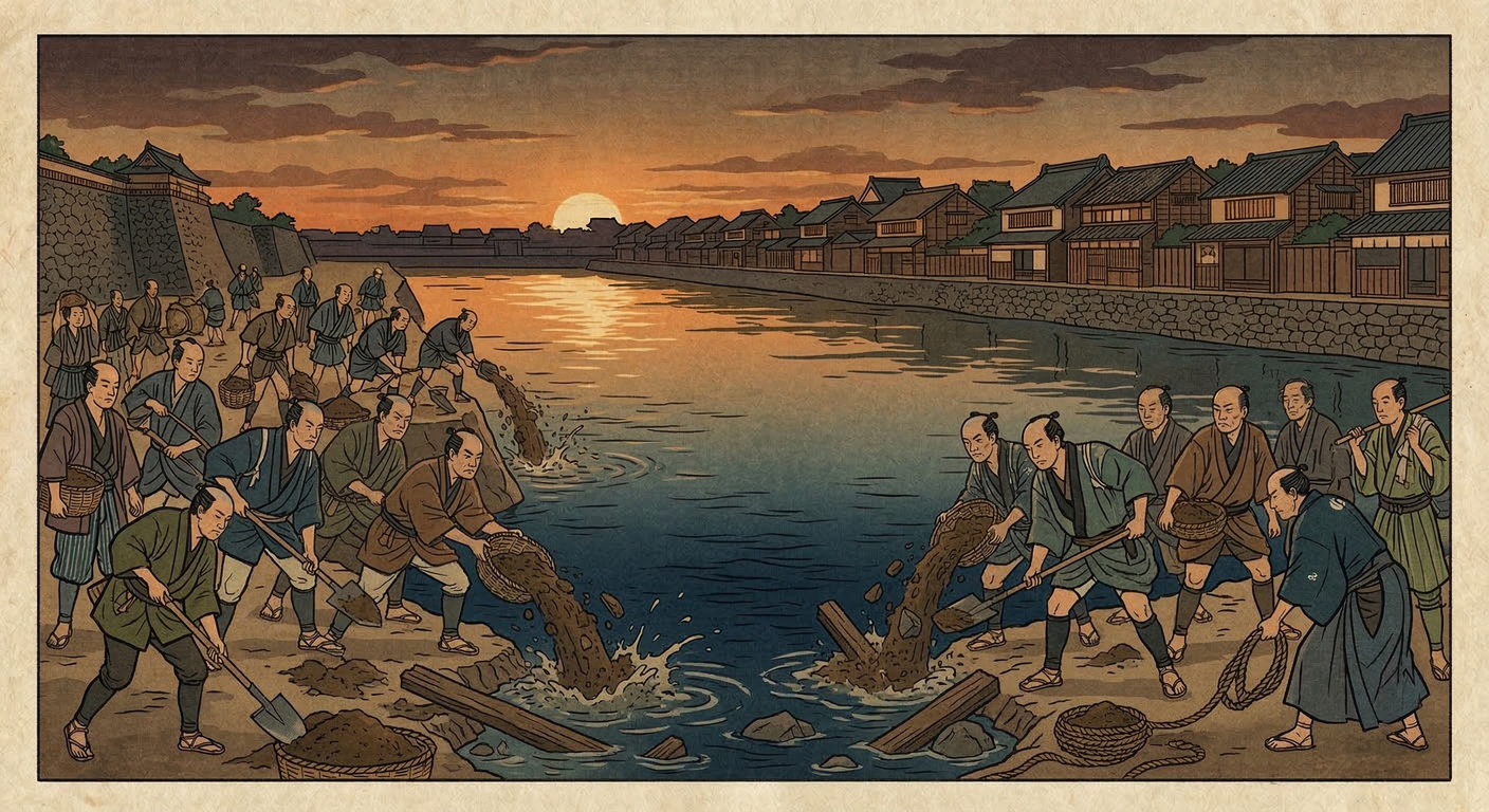 堺環濠補修（1585）