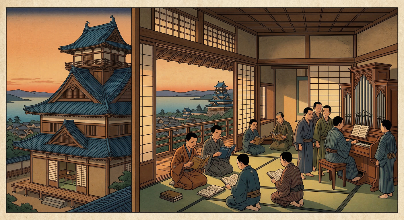 安土セミナリヨ設置（1579）