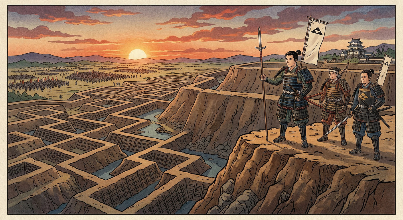 小田原城総構完成（1590）