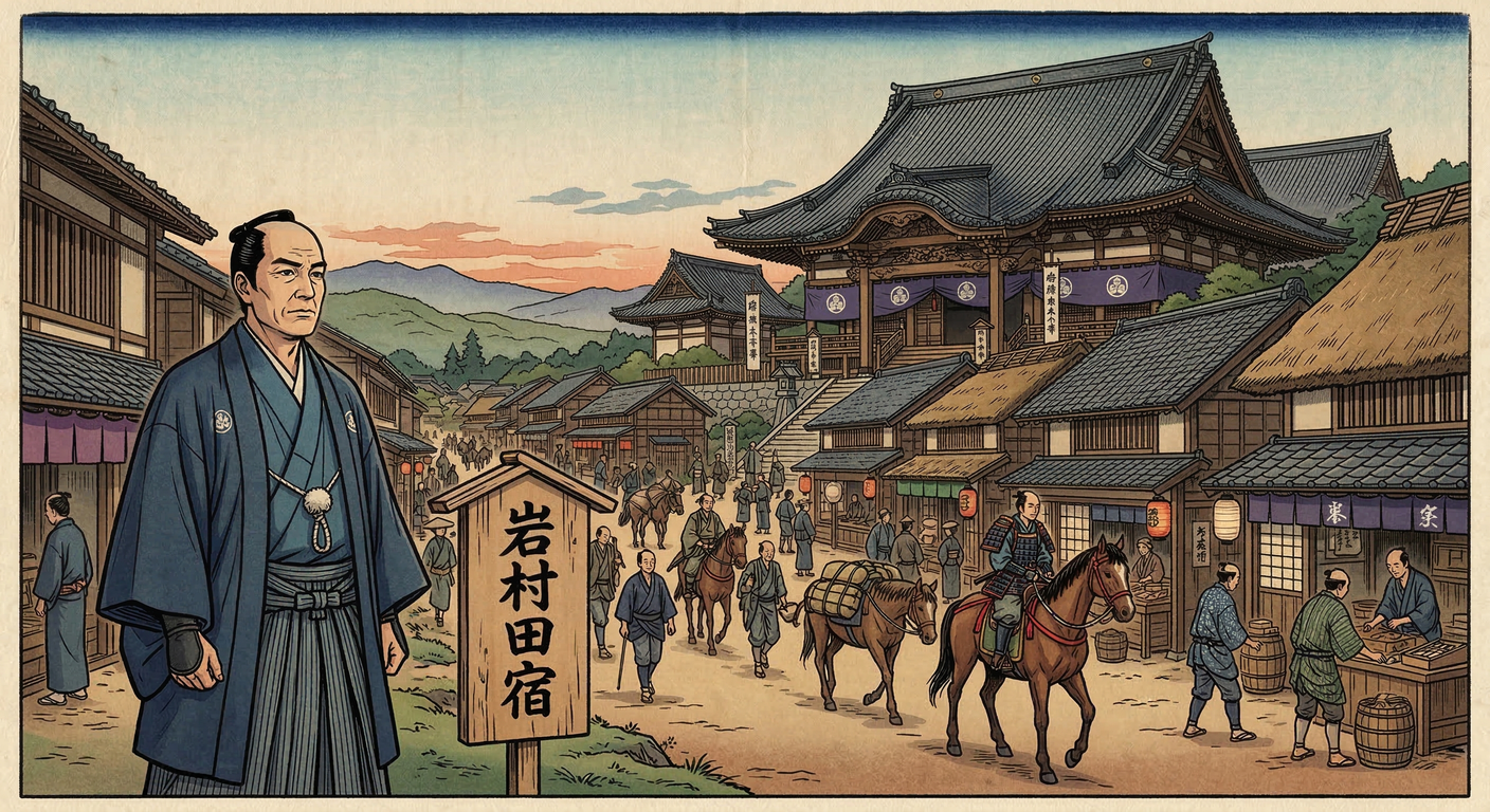 1602年の岩村田宿整備は、関ヶ原後の徳川家康による中山道宿駅伝馬制度の一環。戦国期の戦略拠点が幕府の統治インフラとして再編され、商人の町として発展した。