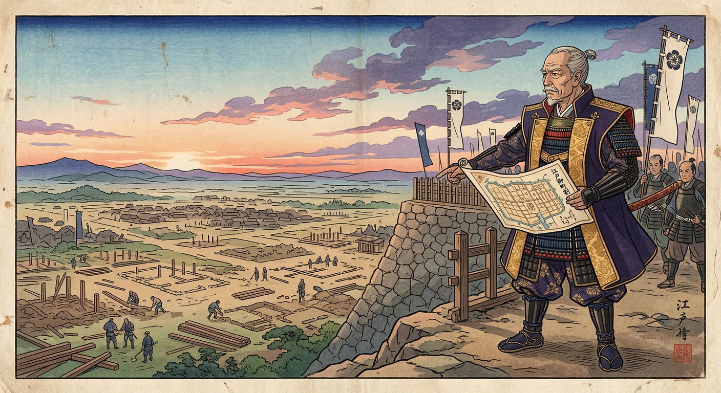 1601年の慶長江戸大火は、戦国期の軍事優先都市から近世計画都市への転換点。家康の都市計画と脆弱な構造が被害を拡大させ、防火意識と都市改造を促した。後の江戸の発展と防災史の原点となった。