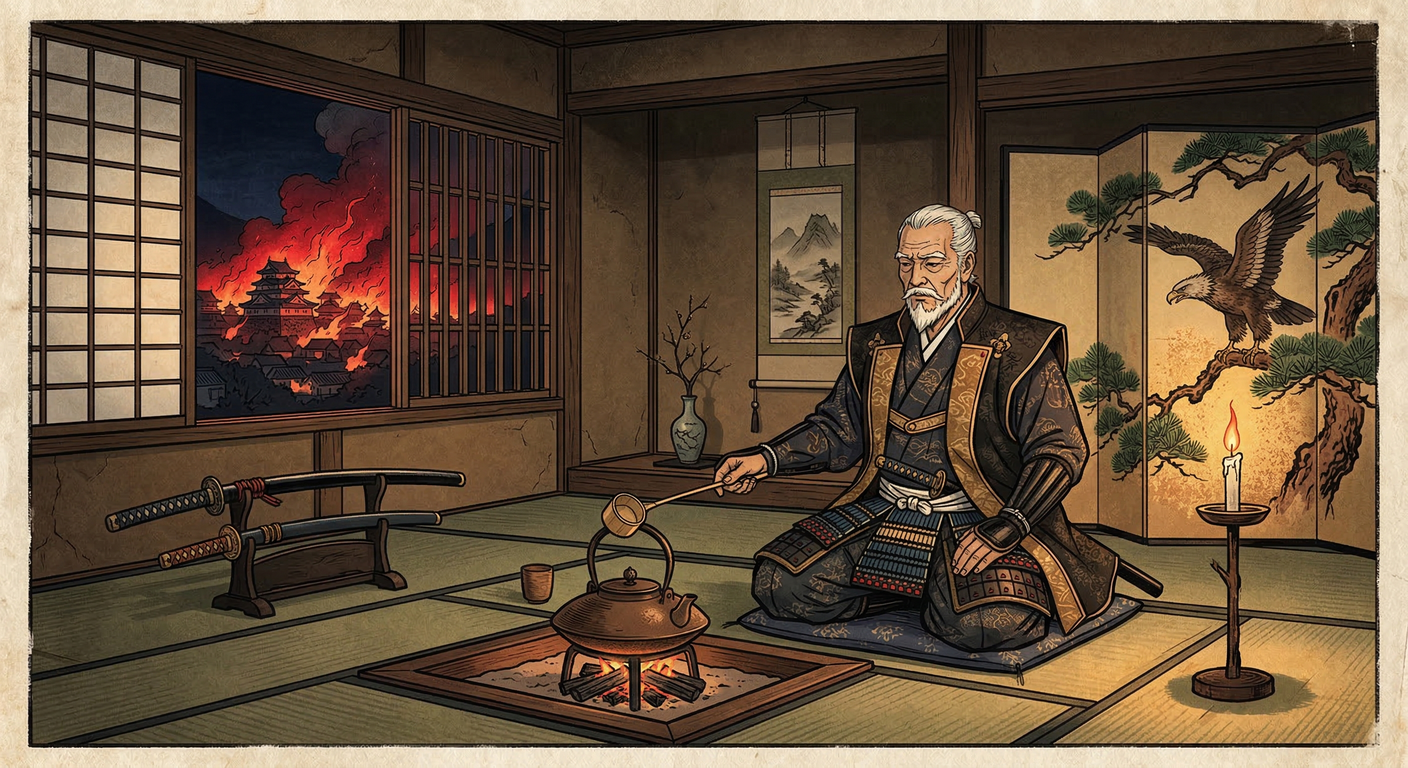 松永久秀自爆（1577）