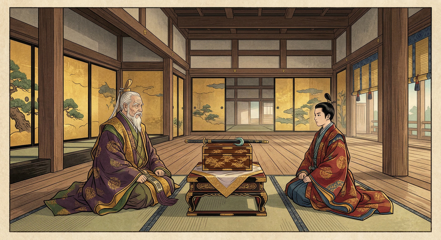 正親町天皇譲位（1586）