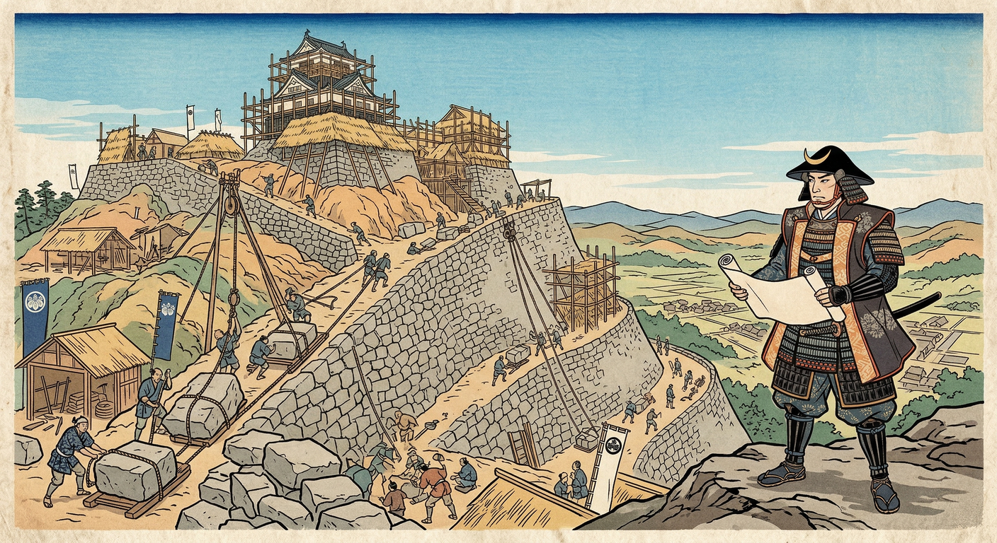 津山城普請開始（1604）