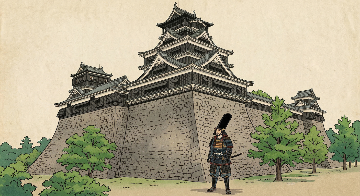 熊本城築城（1607）