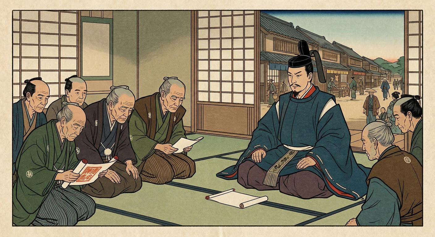 石部宿は、1601年に徳川家康が整備した東海道の宿場。関ヶ原後の国家統治の一環として、軍事から行政への転換を象徴し、伝馬制度により交通・経済・情報網を確立。地域社会に大きな影響を与え発展した。