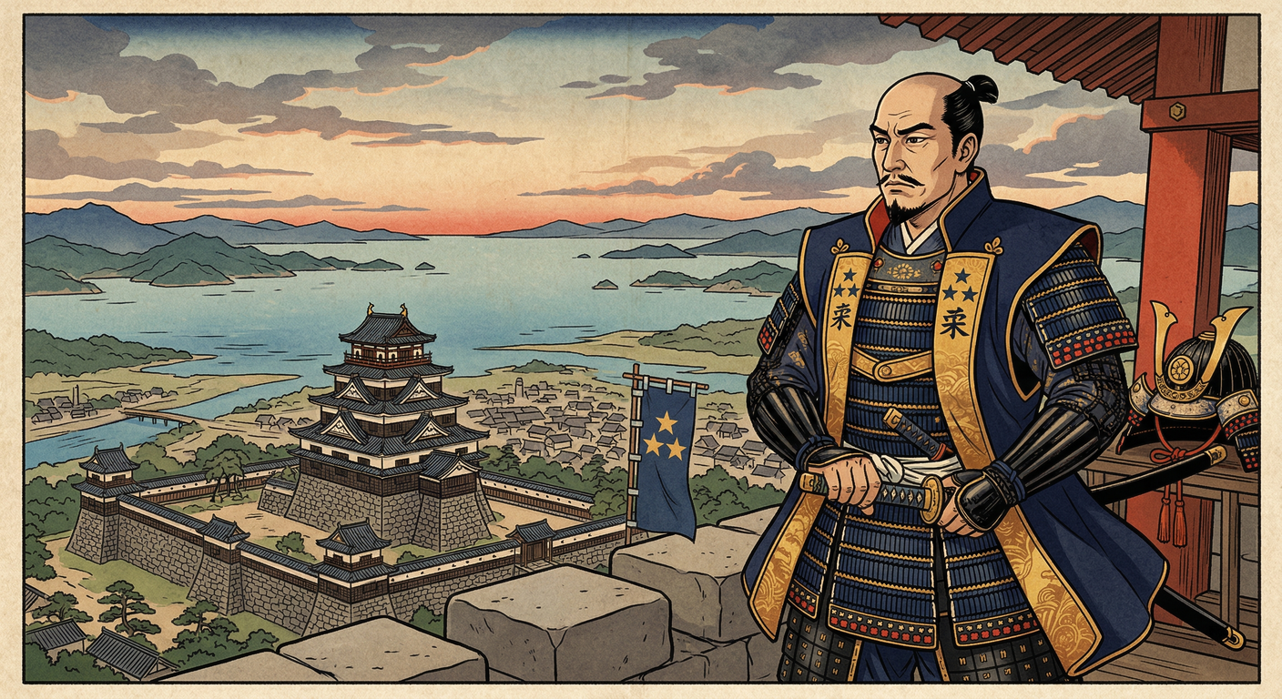 豊臣秀吉の子飼い武将。関ヶ原の戦いで東軍に貢献し、安芸・備後49万8千石を与えられ広島に入封。毛利氏への抑えとして西国の重鎮となる。広島城改修や検地を行い、近世広島藩の基礎を築いた。