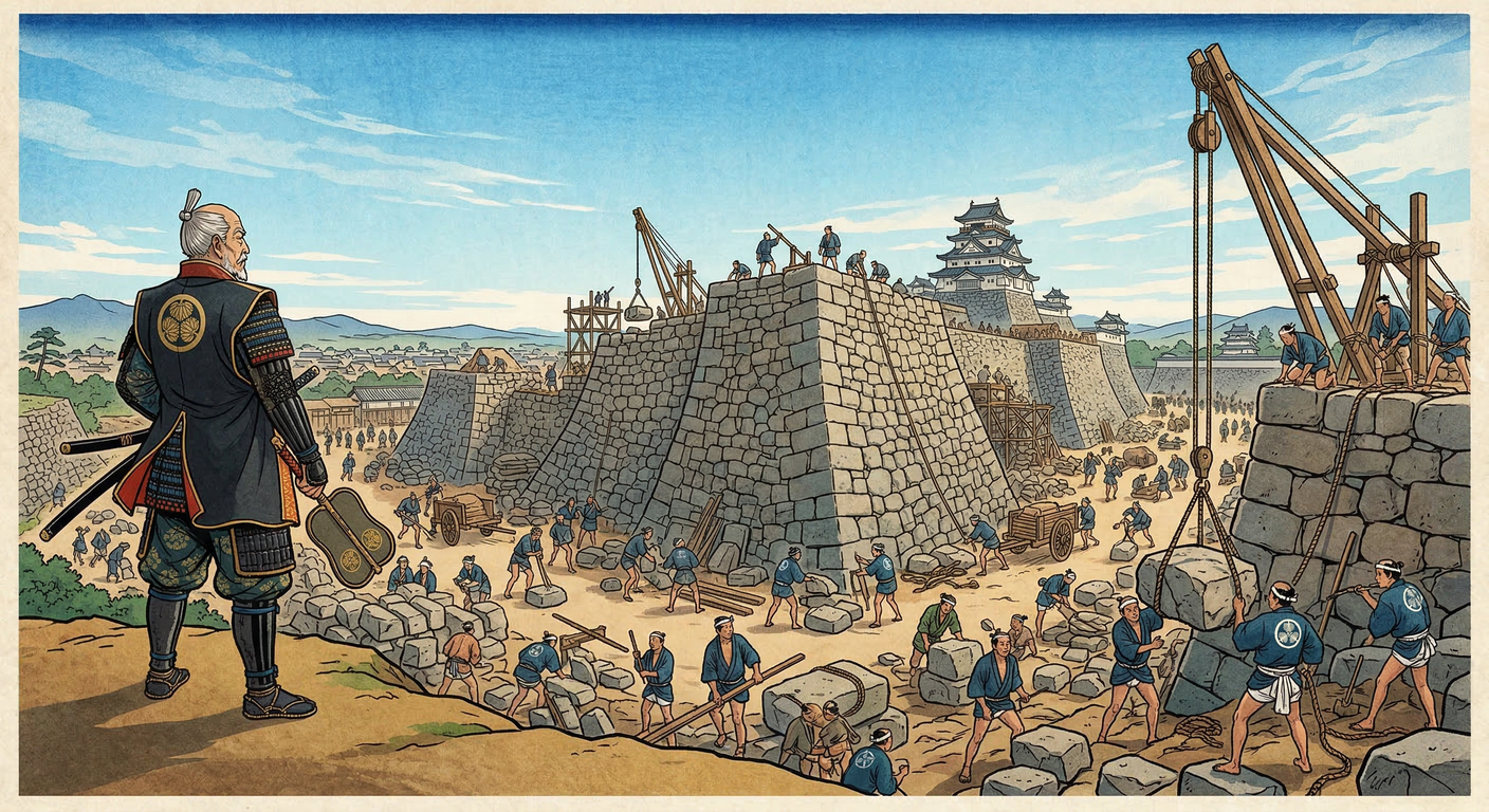 駿府城再築（1607）