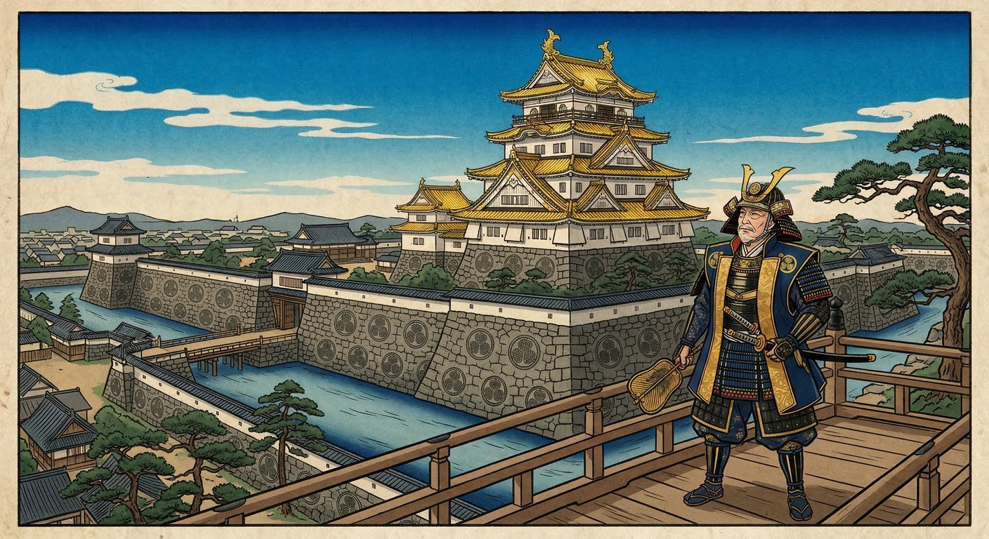 駿府城外郭完成（1609）