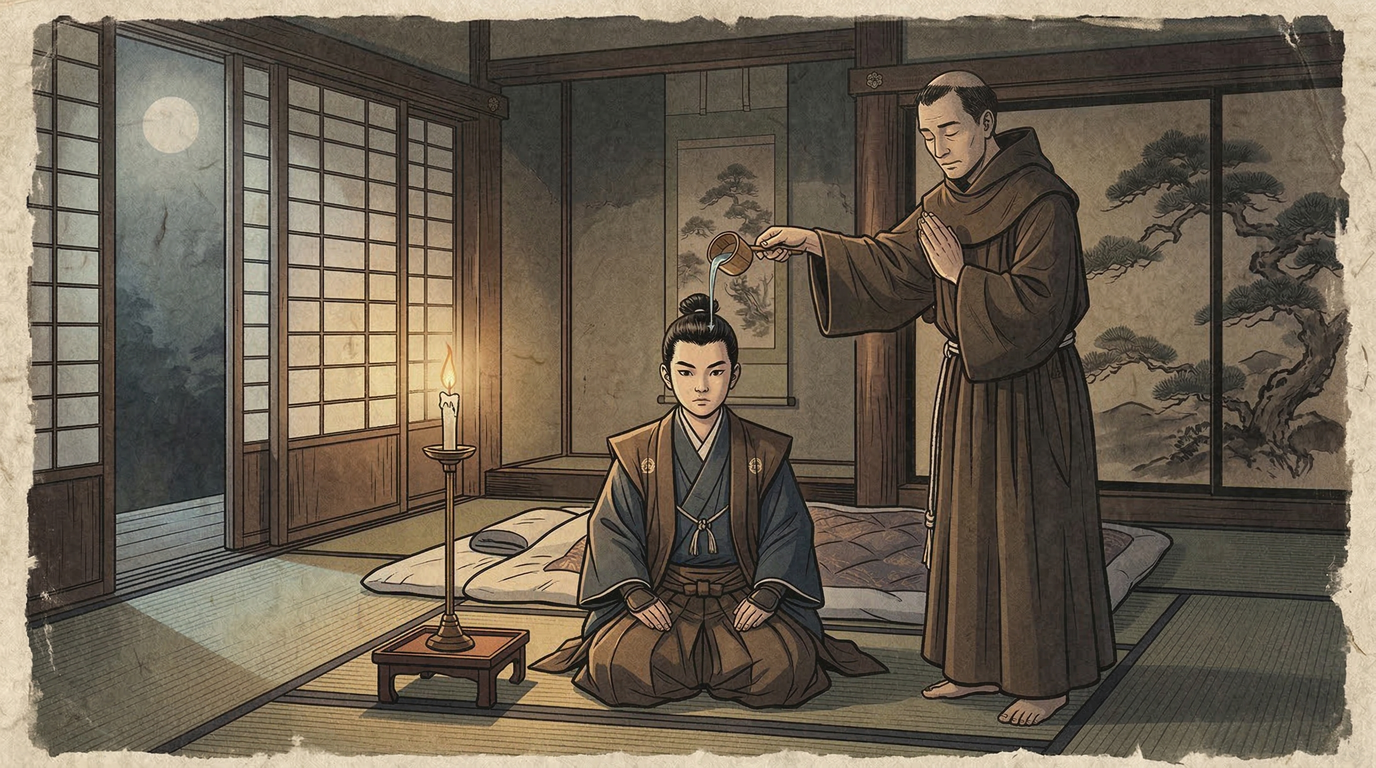 高山右近改宗（1564）