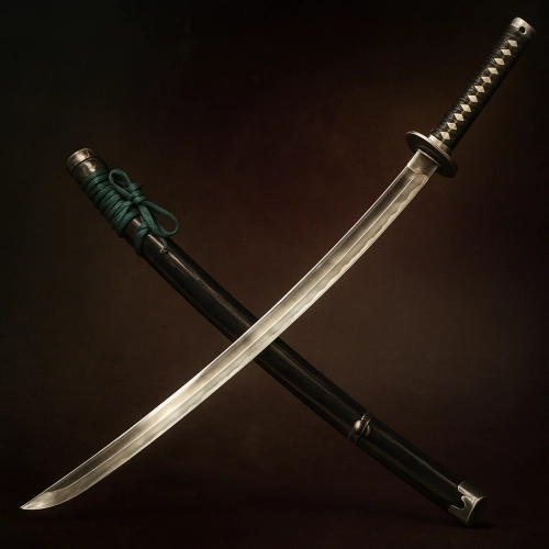 鎌倉時代の名工・長光作の国宝の太刀。足利将軍家から織田信長、徳川家康へと伝来し、武功の褒賞として下賜されるなど権威と歴史の物語を秘めた名刀。