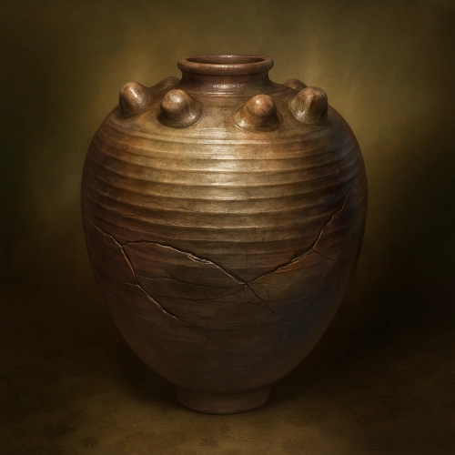 松島は戦国時代の名物葉茶壺。東山御物で、器表の瘤が特徴。今井宗久から信長に献上され、本能寺の変で焼失。茶の湯文化と政治に影響を与えた。