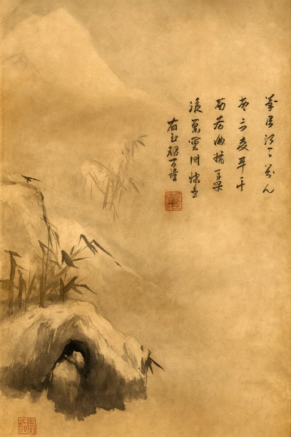 中国の瀟湘八景を描いた水墨画。暮れゆく雪景色を通じて自然の美と哀愁を表現し、近江の六角氏や周防の陶氏など、日本の戦国武将たちのステータスとして愛された。
