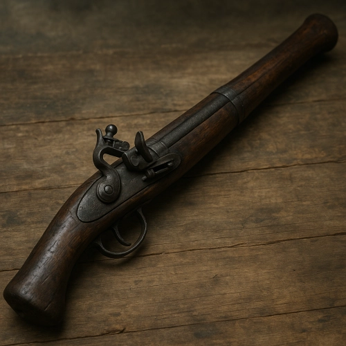 燧石式銃は火縄銃より耐候性・即応性に優れるが、戦国日本では普及せず。その理由は、良質な燧石の不足、火縄銃の完成度、平和な時代の需要喪失。幕末に一時導入されたが、雷管式に取って代わられた。
